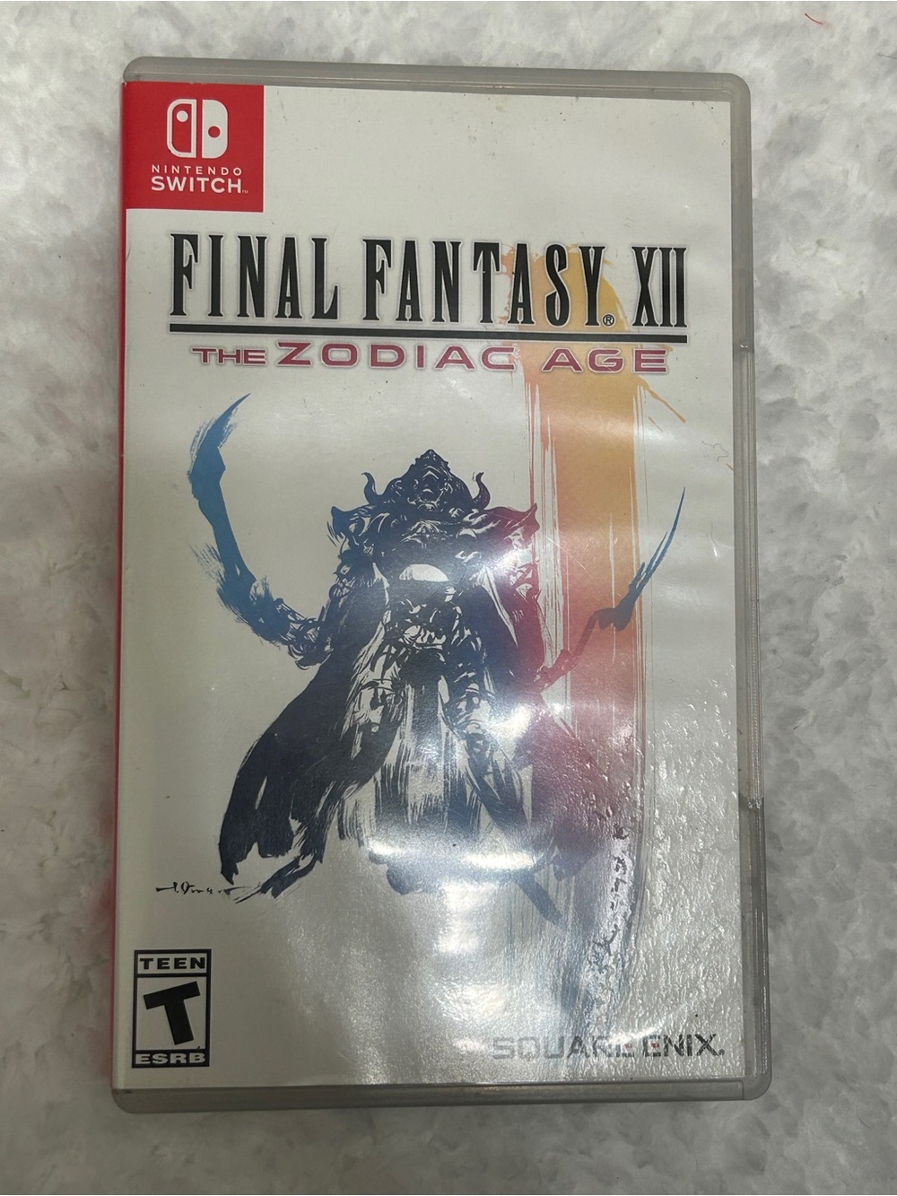 Final Fantasy XII: The Zodiac Age - White Nintendo Switch Game